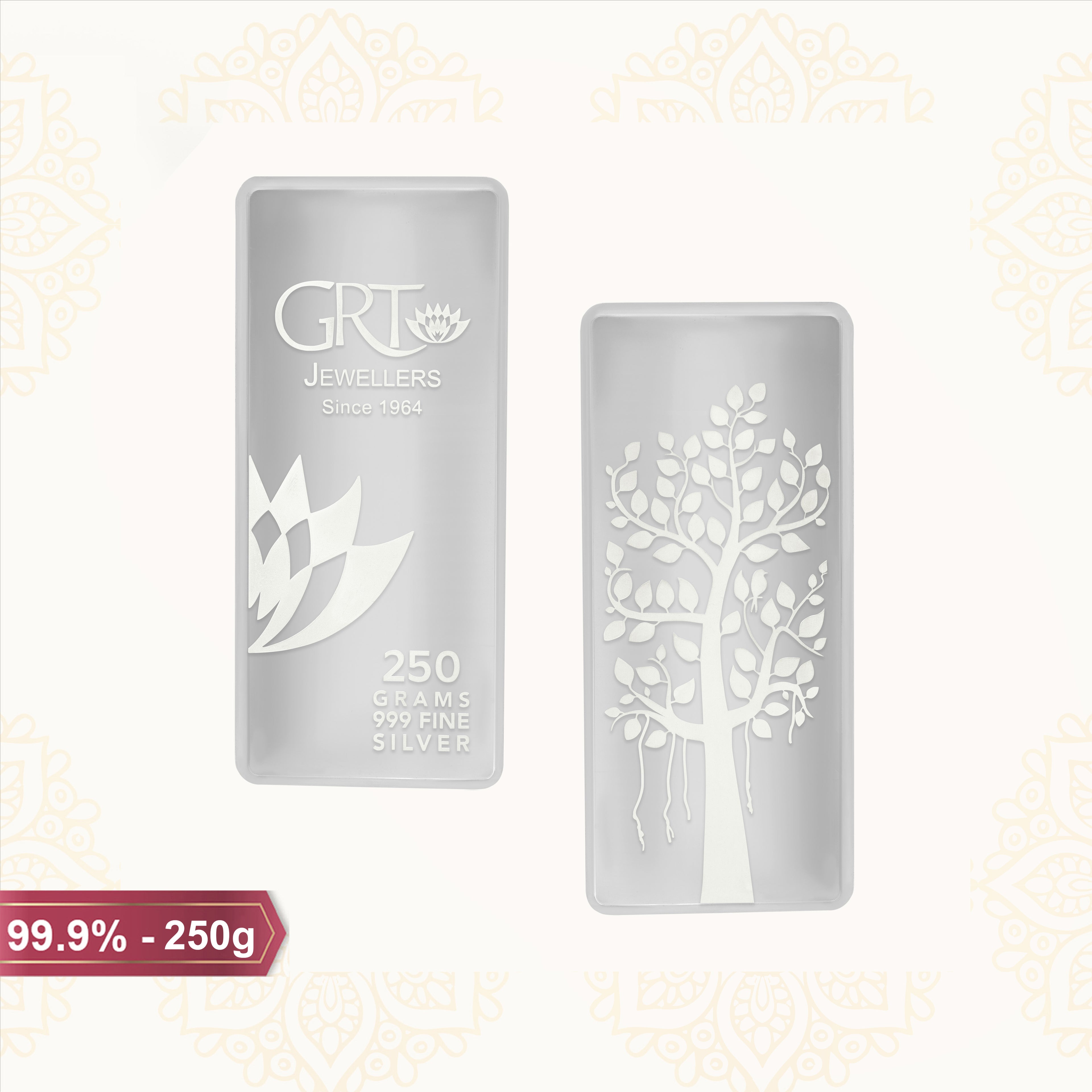 250 Grams Silver Bar