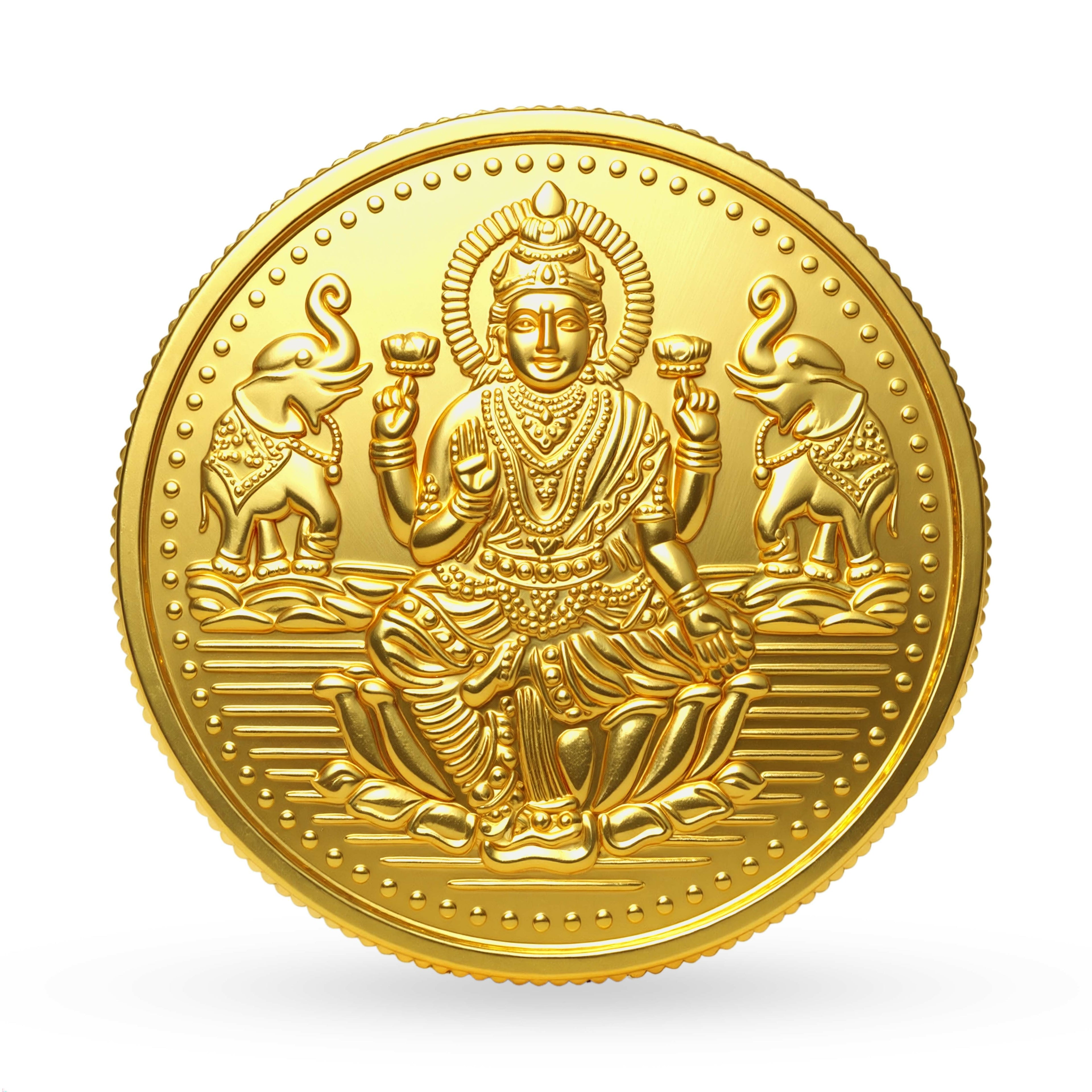 22KT - 50 Grams Lakshmi Gold Coin